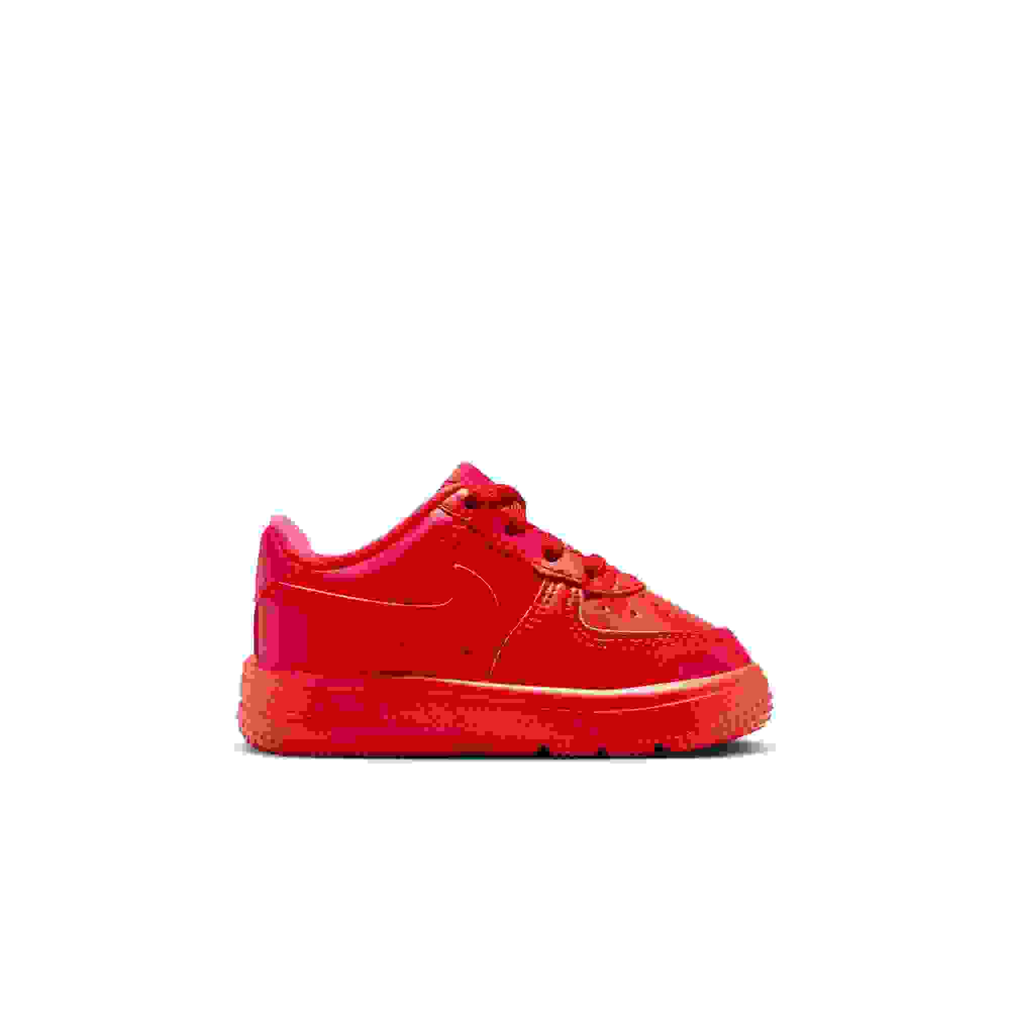 Nike Air Force 1 Low Toddler Boys' "University Red/Black" Shoe